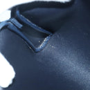 Christian Dior Trotter Canvas Clutch Bag Canvas Navy Auth ti2368-12