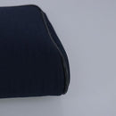 Christian Dior Trotter Canvas Clutch Bag Canvas Navy Auth ti2368-14