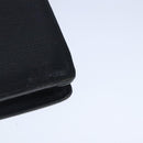 Burberrys Business Bag Leather Black Gold Auth ti2373-16