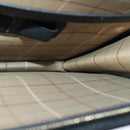 Burberrys Business Bag Leather Black Gold Auth ti2373-19