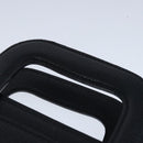 Burberrys Business Bag Leather Black Gold Auth ti2373-8