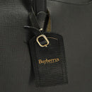 Burberrys Business Bag Leather Black Gold Auth ti2374-18