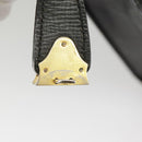 Burberrys Business Bag Leather Black Gold Auth ti2374-23