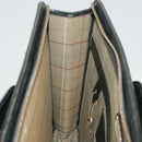 Burberrys Business Bag Leather Black Gold Auth ti2374-25