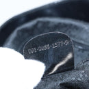 GUCCI Bamboo Hand Bag Nylon 2way Black Silver 001 2058 1577 5 Auth ti2381-21