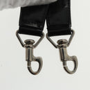 GUCCI Bamboo Hand Bag Nylon 2way Black Silver 001 2058 1577 5 Auth ti2381-23