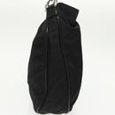 GUCCI Bamboo Hand Bag Nylon 2way Black Silver 001 2058 1577 5 Auth ti2381-5