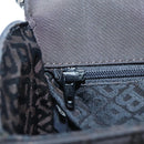 BALLY Hand Bag Nylon Brown Auth ti2408-22