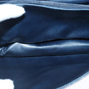 BALLY Shoulder Bag Leather Navy Auth ti2411-11