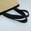 PRADA Tote Bag Canvas Beige Auth ti2434-7