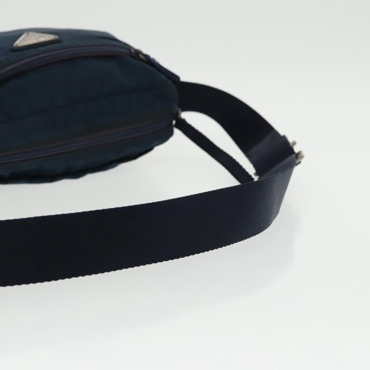 PRADA Shoulder Bag Nylon Navy Auth ti2438