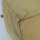 PRADA Hand Bag Nylon Beige Auth ti2440-14