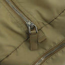 PRADA Hand Bag Nylon Beige Auth ti2440-18