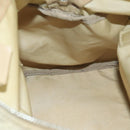 PRADA Hand Bag Nylon Beige Auth ti2440-20