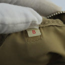 PRADA Hand Bag Nylon Beige Auth ti2440-12