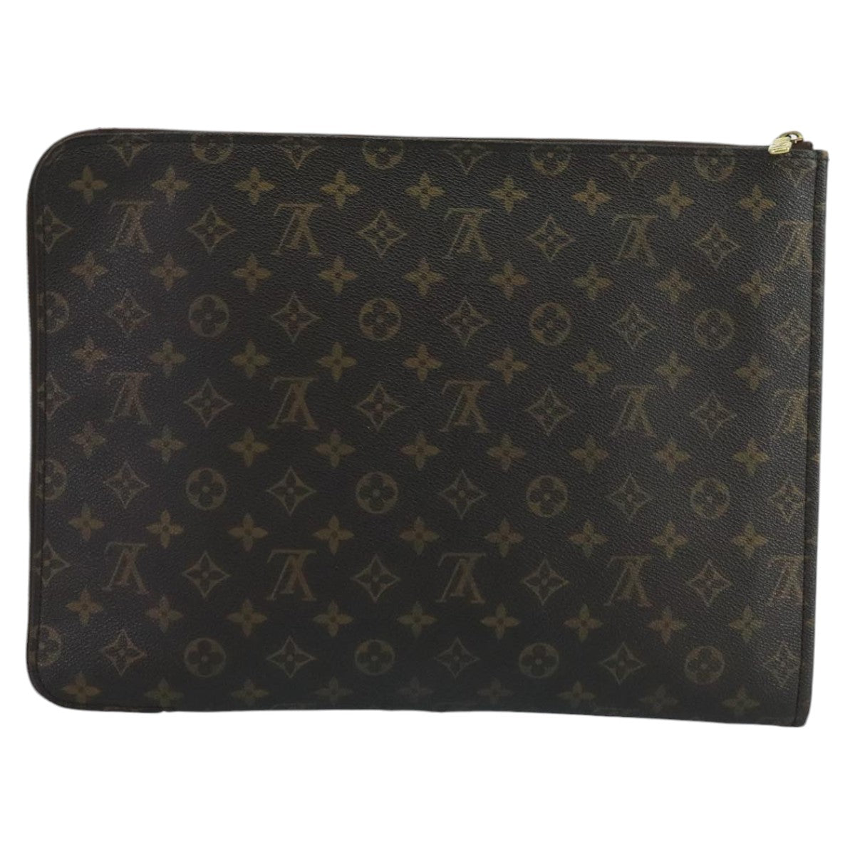 LOUIS VUITTON Monogram Posh Documents Clutch Bag M53456 LV Auth ti2444 - 0