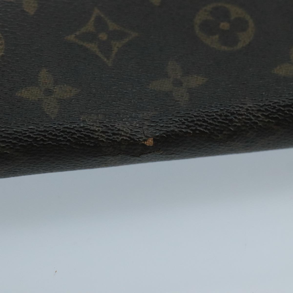 LOUIS VUITTON Monogram Posh Documents Clutch Bag M53456 LV Auth ti2444