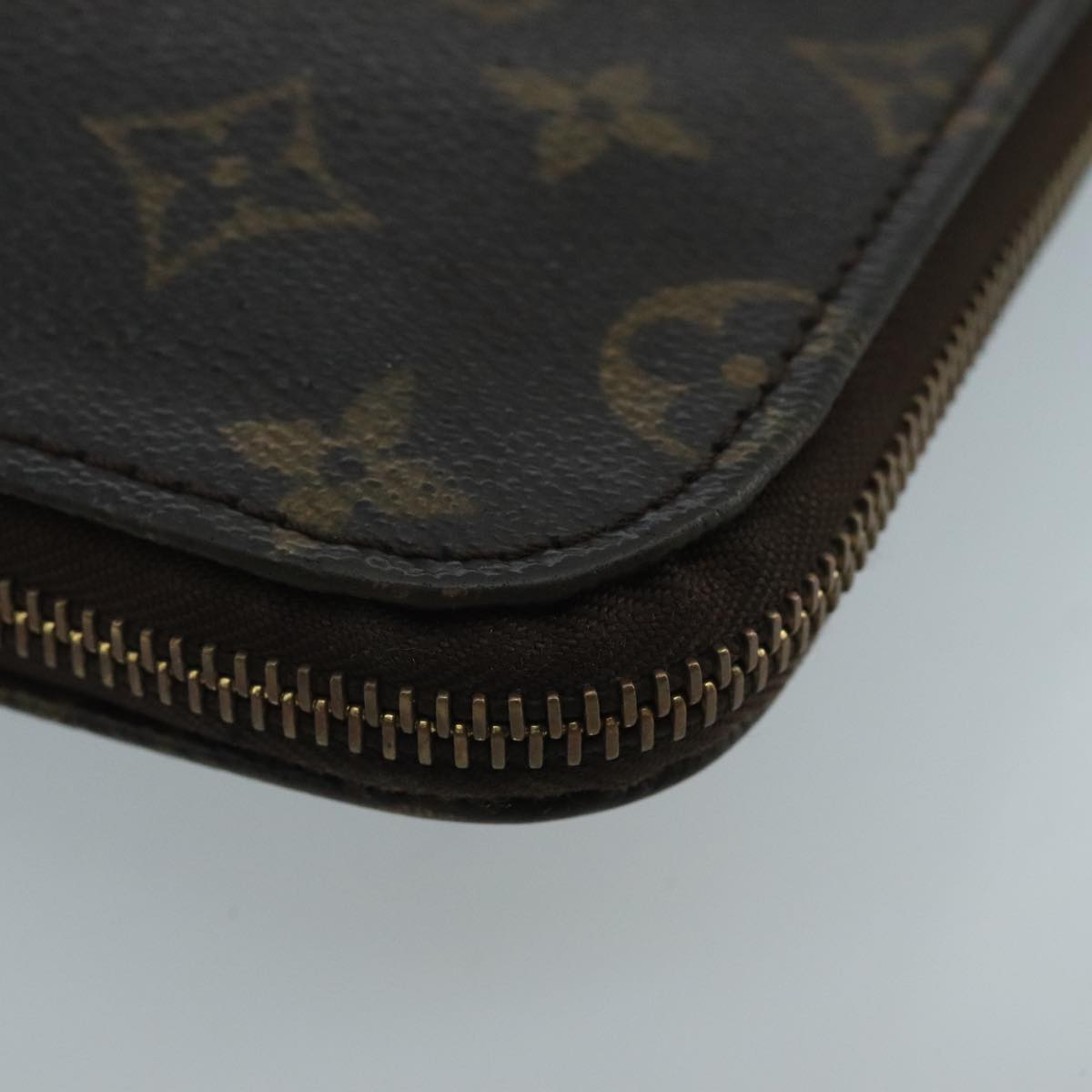 LOUIS VUITTON Monogram Posh Documents Clutch Bag M53456 LV Auth ti2444