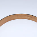 LOUIS VUITTON Ceinture Care Belt Leather Black LV Auth ti2451-14