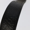 Christian Dior Belt Leather Black Auth ti2452-8