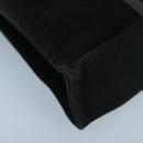 HERMES Fourre Tout PM Tote Bag Canvas Black Gray Auth ti2453-14