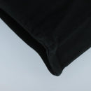 HERMES Fourre Tout PM Tote Bag Canvas Black Gray Auth ti2453-16