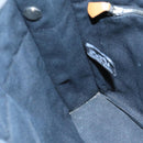 HERMES Fourre Tout PM Tote Bag Canvas Black Gray Auth ti2453-19