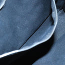 HERMES Fourre Tout PM Tote Bag Canvas Black Gray Auth ti2453-11