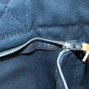 HERMES Fourre Tout PM Tote Bag Canvas Black Gray Auth ti2453-12