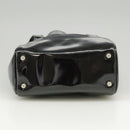 GUCCI Handtasche Emaille Schwarz Original ti2465-5