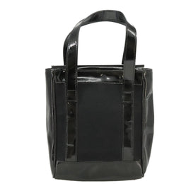 GUCCI Hand Bag Enamel Black Auth ti2465 - 0