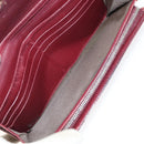 Christian Dior Trotter Canvas Wallet Enamel 3 Set Beige Navy Bordeaux Auth ti2471-10