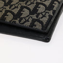 Christian Dior Trotter Canvas Wallet Enamel 3 Set Beige Navy Bordeaux Auth ti2471-19
