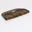 Christian Dior Trotter Canvas Wallet Enamel 3 Set Beige Navy Bordeaux Auth ti2471-26