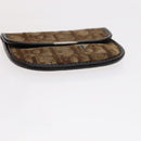 Christian Dior Trotter Canvas Wallet Enamel 3 Set Beige Navy Bordeaux Auth ti2471-27