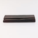 Christian Dior Trotter Canvas Wallet Enamel 3 Set Beige Navy Bordeaux Auth ti2471-6