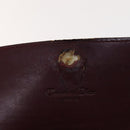 Christian Dior Trotter Canvas Wallet Enamel 3 Set Beige Navy Bordeaux Auth ti2471-9