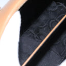 Salvatore Ferragamo Boston Bag Leather Beige Gold Auth ti2472-19