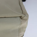 BURBERRY Nova Check Blue Label Shoulder Bag Nylon Beige Auth ti2477-16