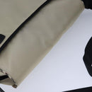 BURBERRY Nova Check Blue Label Shoulder Bag Nylon Beige Auth ti2477-6