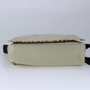 BURBERRY Nova Check Blue Label Shoulder Bag Nylon Beige Auth ti2477-5