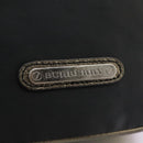 BURBERRY Shoulder Bag Nylon Leather Black Auth ti2478-17