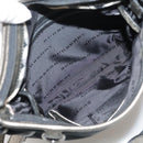 BURBERRY Shoulder Bag Nylon Leather Black Auth ti2478-16