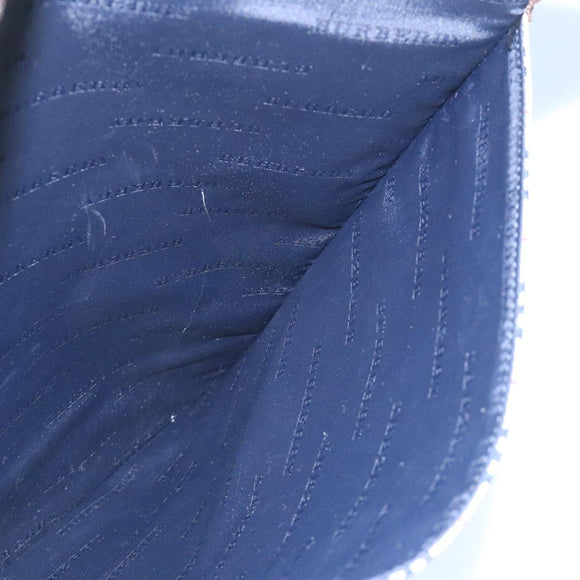 BURBERRY Nova Check Clutch Bag Canvas Beige Auth ti2483