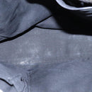 BURBERRY Blue Label Nova Check Tote Bag Canvas Black Beige Auth ti2485-11