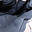 BURBERRY Blue Label Nova Check Tote Bag Canvas Black Beige Auth ti2485-17