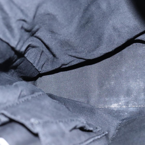 BURBERRY Blue Label Nova Check Tote Bag Canvas Black Beige Auth ti2485