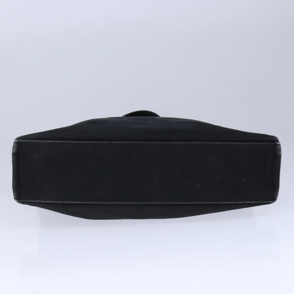 BURBERRY Blue Label Nova Check Tote Bag Canvas Black Beige Auth ti2485