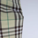 BURBERRY Nova Check Hand Bag Nylon Yellow Auth ti2489-16
