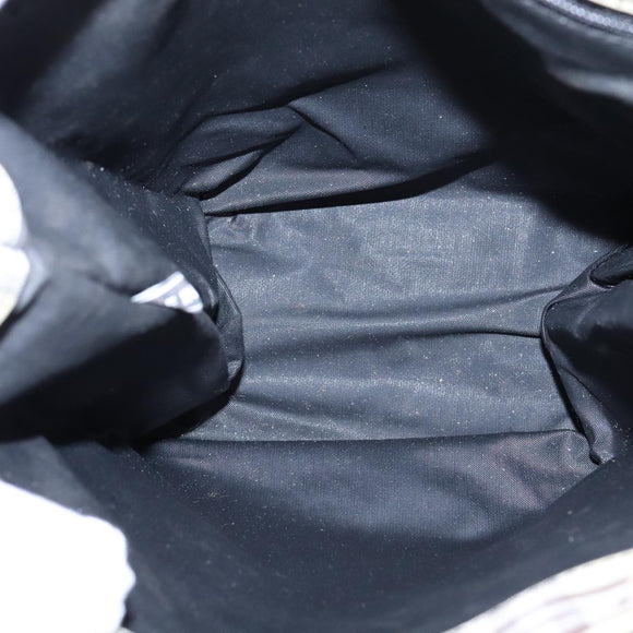 BURBERRY Nova Check Hand Bag Nylon Yellow Auth ti2489